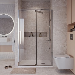 Niagara Душевая дверь в нишу Nova 110x195 NG-66-11A – фотография-5